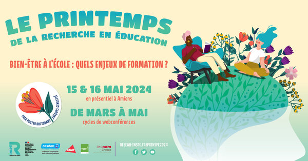 Visuel 10ème édition du Printemps de la Recherche en Éducation