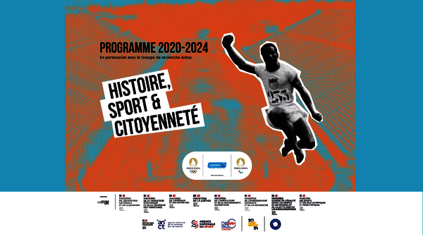 Visuel de l'exposition "Histoire, sport et citoyenneté" | Crédit : Casden